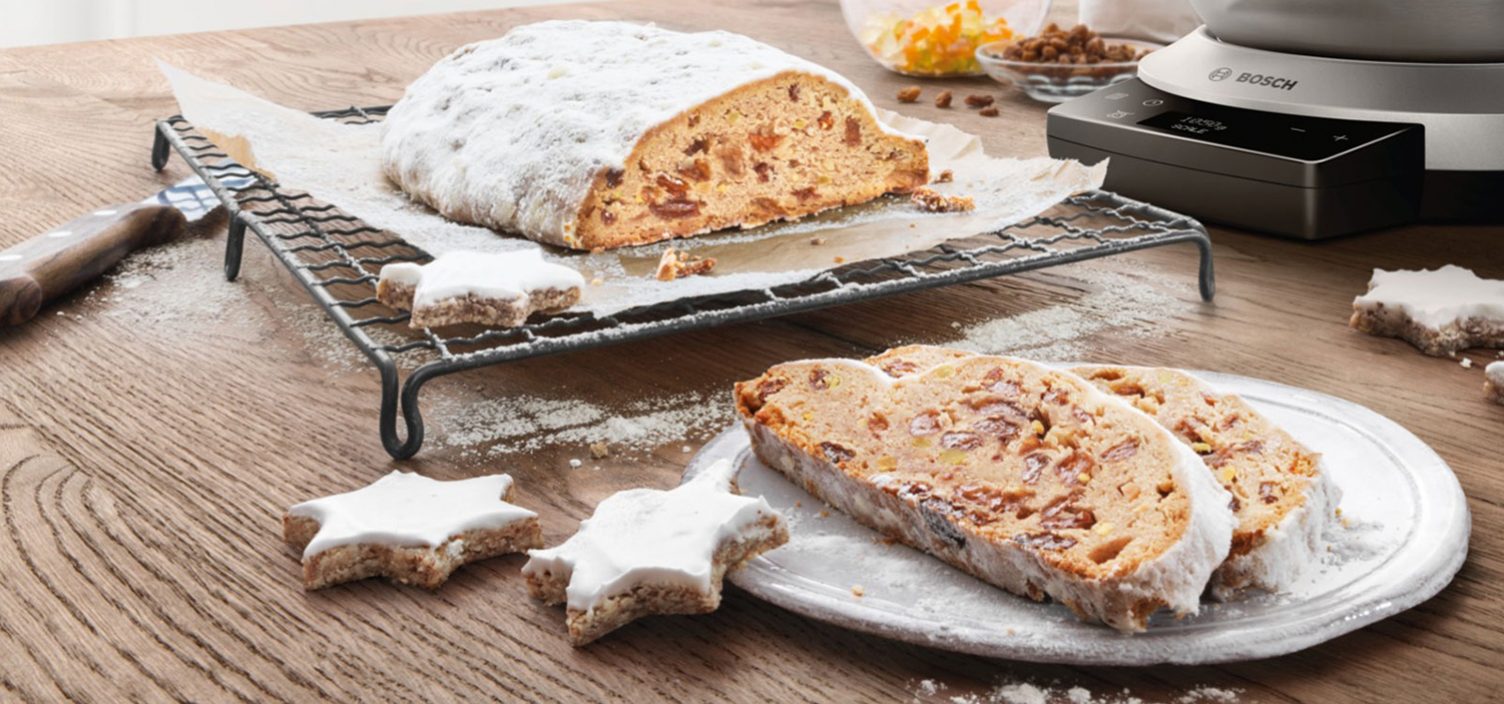 selbstgemachter Weihnachtsstollen