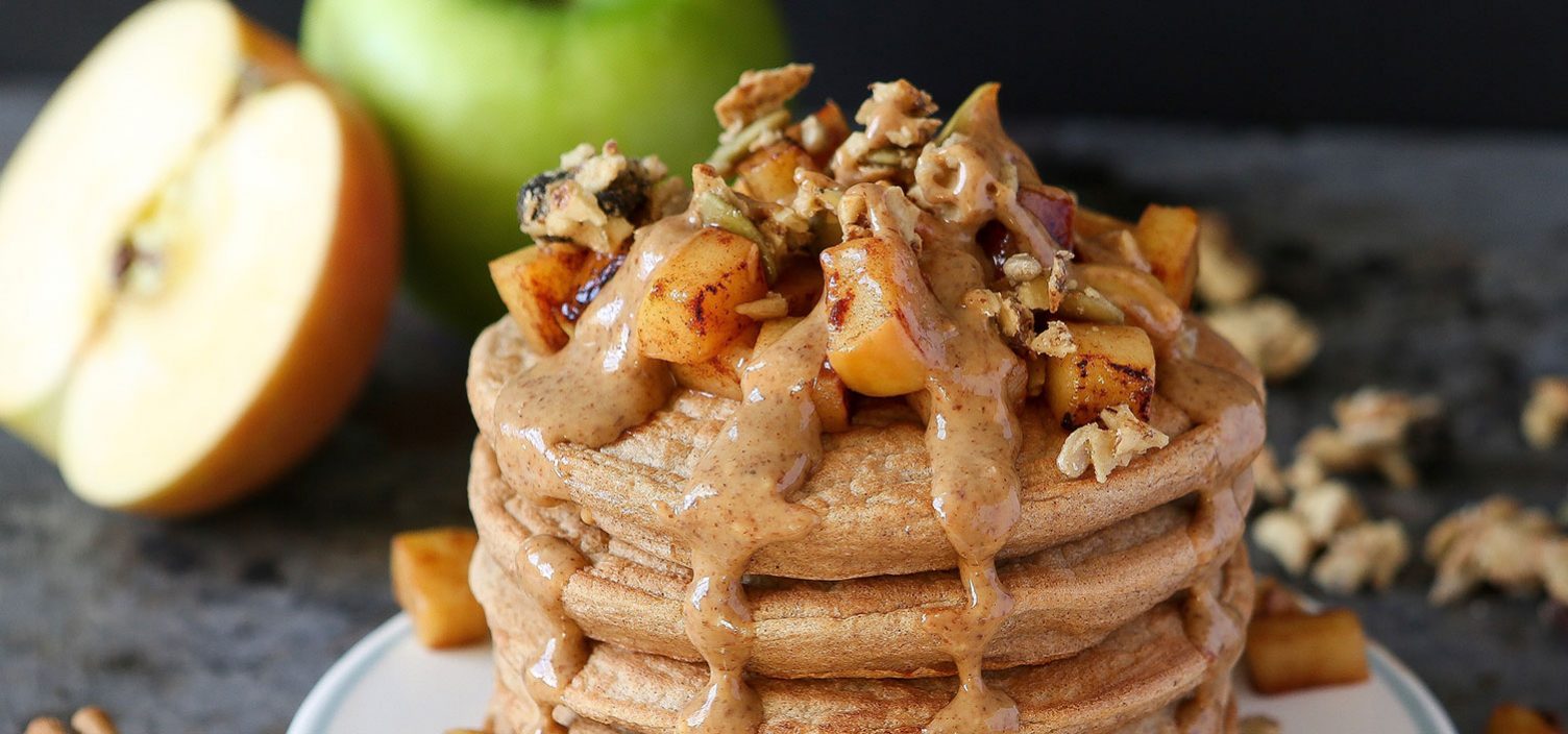 Apfel Zimt Pancakes